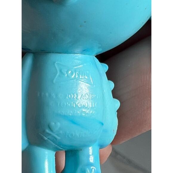 Tokidoki Cactus Sonic Toy Figure Blue Bear 3" 2022 Nice - Picture 10 of 12